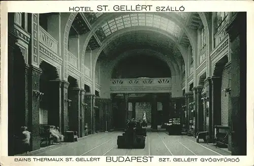 Budapest Thermalbad St. Gellert / Budapest /