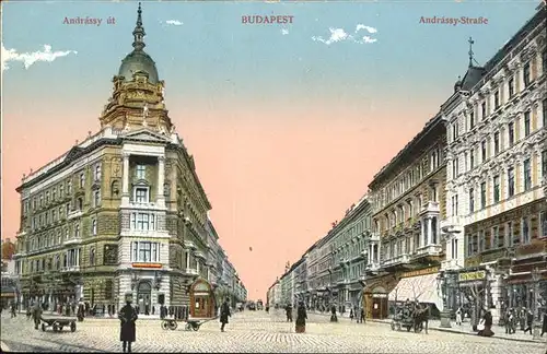 Budapest Andrassy-Strasse / Budapest /
