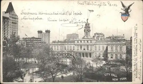 New York City City Hall / New York /