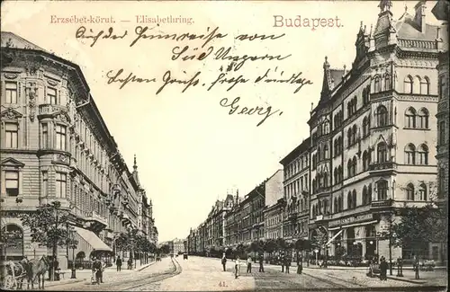 Budapest Elisabethring / Budapest /