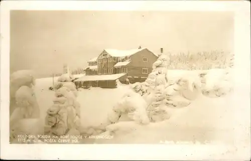 Krkonose Winterpanorama / Polen /
