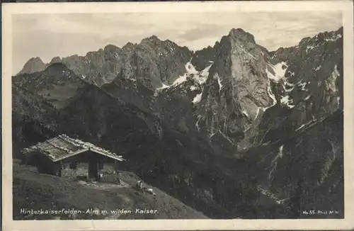 Wilder Kaiser Hinterkaiserfelden-Alm / Wildermieming /Innsbruck