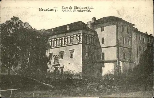 Brzezany Schloss Sieniawski
zamek Sieniawskich / Polen /