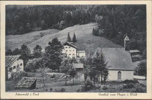 Achenwald Tirol Gasthof zum Hagen / Oesterreich /