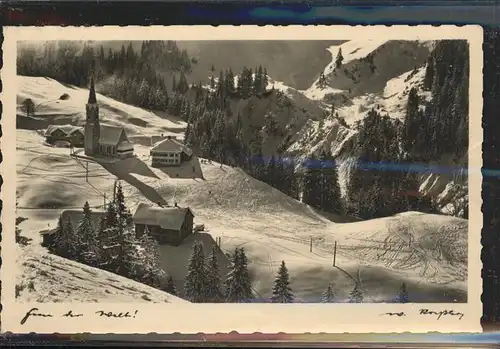 Schroecken Vorarlberg Wintersportplatz / Schroecken /Bludenz-Bregenzer Wald