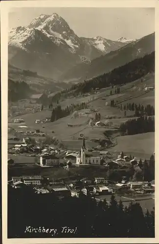 Kirchberg Tirol Panorama / Kirchberg in Tirol /Tiroler Unterland