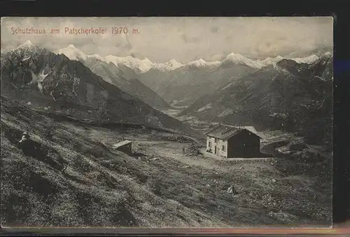 Patscherkofel Schutzhaus 1970 m / Tuxer Alpen Tirol /