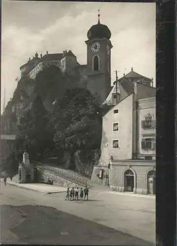 Kufstein Tirol Oberer Stadtplatz Festung Geroldseck / Kufstein /Tiroler Unterland