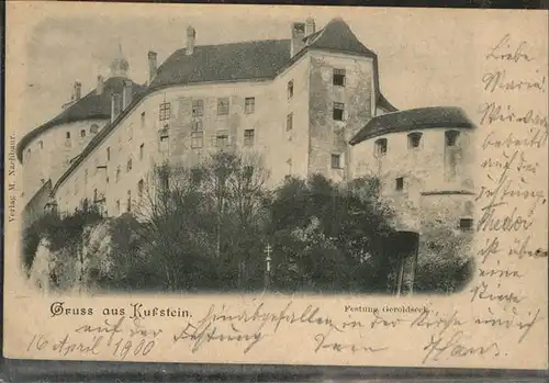 Kufstein Tirol Festung Geroldseck / Kufstein /Tiroler Unterland