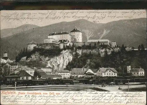 Kufstein Tirol Feste Geroldseck  / Kufstein /Tiroler Unterland