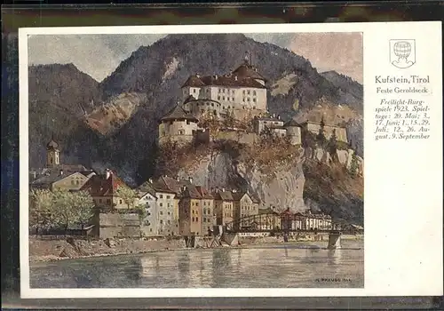 Kufstein Tirol Feste Geroldseck / Kufstein /Tiroler Unterland