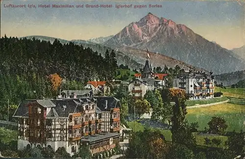 Igis Hotel Maximilian Grand Hotel Iglerhof  / Igis /Bz. Landquart