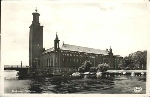 Stockholm Stadshuset Bruecke / Stockholm /