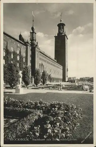 Stockholm Stadshuset Garden / Stockholm /