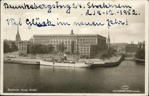 Stockholm Schiff / Stockholm /