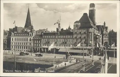 Malmoe Savoy Hotel Bruecke Kutsche / Malmoe /