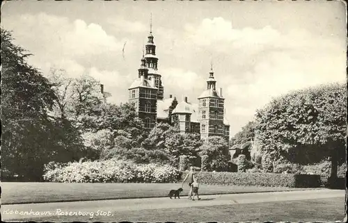 Kobenhavn Rosenborg Slot Hund / Kopenhagen /