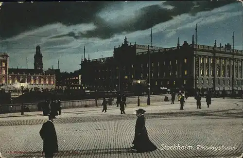 Stockholm Riksdagshuset  / Stockholm /