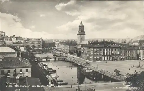 Goeteborg Gustav Adons Torg Bruecke /  /