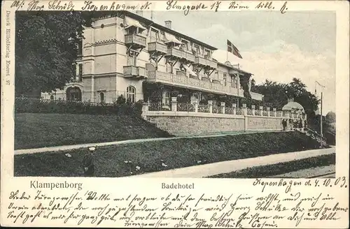 Klampenborg Bade Hotel  / Daenemark /