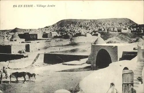 Syrien Village Arabe / Syrien /