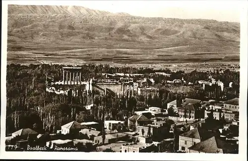 Baalbek Panorama / Libanon /