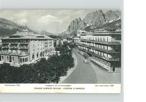 Cortina d Ampezzo Albergo Savoia / Cortina d Ampezzo /