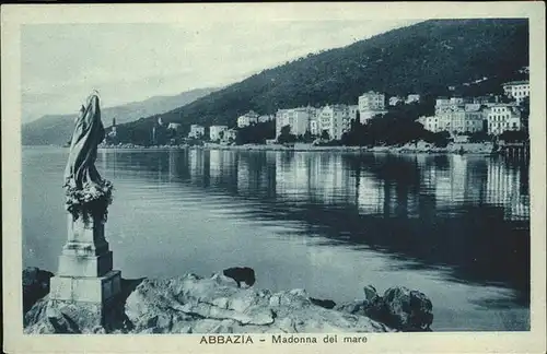 Abbazia Istrien Madonna del mare / Seebad Kvarner Bucht /Primorje Gorski kotar