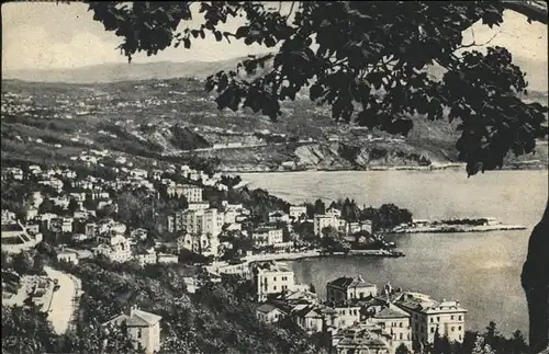 Abbazia Istrien Panorama / Seebad Kvarner Bucht /Primorje Gorski kotar