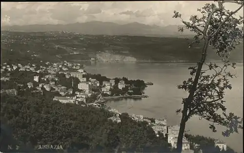 Abbazia Istrien Vista generale / Seebad Kvarner Bucht /Primorje Gorski kotar