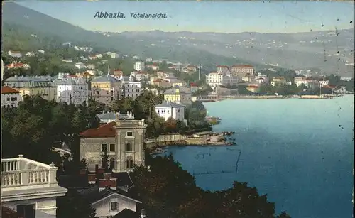 Abbazia Istrien Vista totale / Seebad Kvarner Bucht /Primorje Gorski kotar