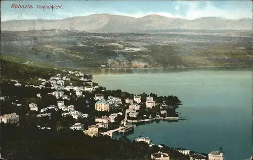 Abbazia Istrien Vista generale / Seebad Kvarner Bucht /Primorje Gorski kotar