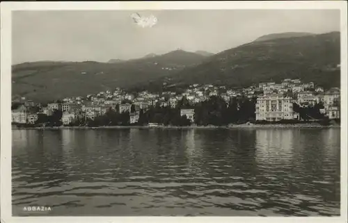 Abbazia Istrien Panorama / Seebad Kvarner Bucht /Primorje Gorski kotar