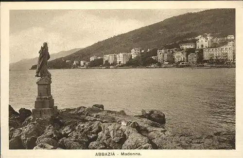 Abbazia Istrien Madonna / Seebad Kvarner Bucht /Primorje Gorski kotar