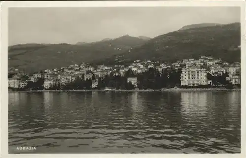 Abbazia Istrien vista generale / Seebad Kvarner Bucht /Primorje Gorski kotar