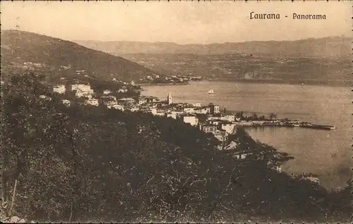 Lovrana Panorama / Kroatien /