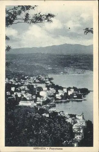 Abbazia Istrien Vista generale / Seebad Kvarner Bucht /Primorje Gorski kotar