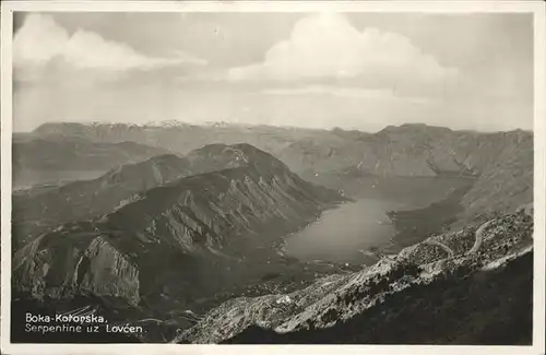 Boka Kotorska Lovcen-Gebirge
Bocche di Cattaro / Kroatien /