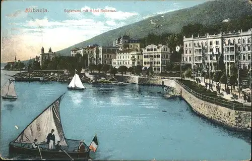 Abbazia Istrien Hafen / Seebad Kvarner Bucht /Primorje Gorski kotar
