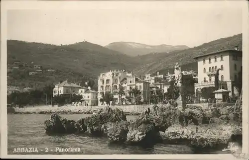 Abbazia Istrien Panorama / Seebad Kvarner Bucht /Primorje Gorski kotar