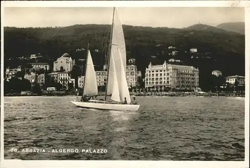 Abbazia Istrien Albergo Palazzo / Seebad Kvarner Bucht /Primorje Gorski kotar