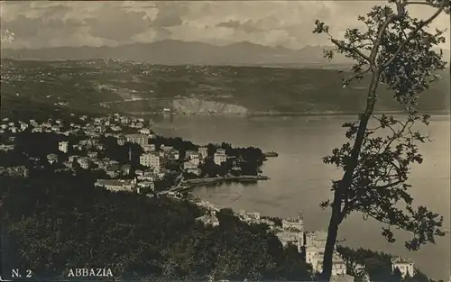 Abbazia Istrien Panorama / Seebad Kvarner Bucht /Primorje Gorski kotar