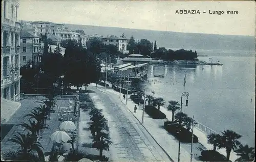 Abbazia Istrien Lungo mare / Seebad Kvarner Bucht /Primorje Gorski kotar