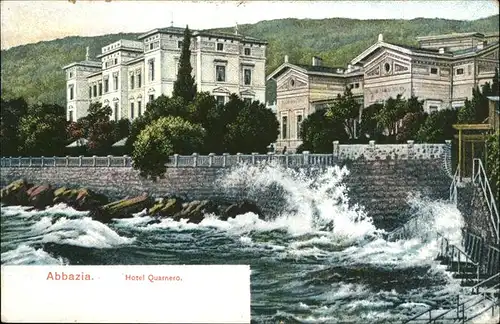 Abbazia Istrien Hotel Quarnero / Seebad Kvarner Bucht /Primorje Gorski kotar