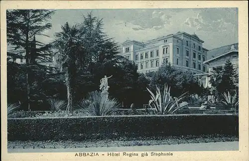 Abbazia Istrien Hotel Regina gia Stephanie / Seebad Kvarner Bucht /Primorje Gorski kotar