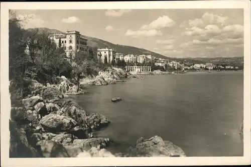 Abbazia Istrien Riviera di Slatina / Seebad Kvarner Bucht /Primorje Gorski kotar