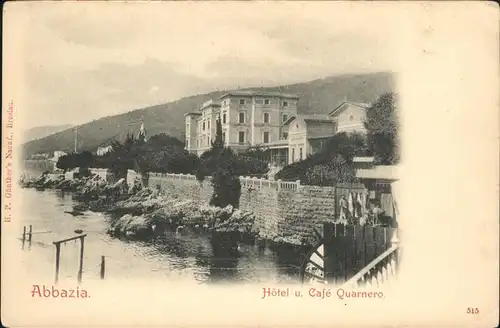 Abbazia Istrien Hotel Quarnero / Seebad Kvarner Bucht /Primorje Gorski kotar