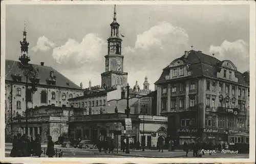 Posen Poznan Rathaus / Poznan /
