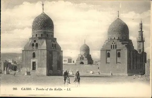 Cairo Egypt Tombs of the Kalifs Esel / Cairo /