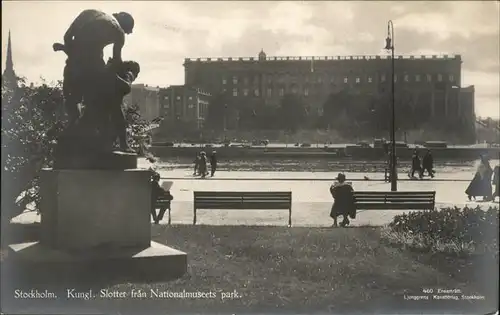 Stockholm Slottet Museets Park  / Stockholm /